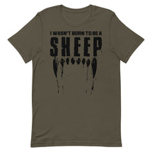 Charger l'image dans la galerie, Wasn’t Born to be a Sheep Short-Sleeve Unisex T-Shirt