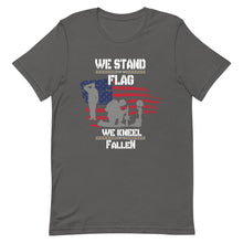 Cargar imagen en el visor de la galería, We Stand For The Flag Short-Sleeve Unisex T-Shirt