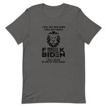 Cargar imagen en el visor de la galería, F**K BIDEN ! not one of your sheep!Short-Sleeve Unisex T-Shirt