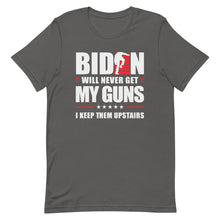 Charger l'image dans la galerie, BIDEN STAIRS AND GUNS Short-Sleeve Unisex T-Shirt