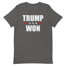 Cargar imagen en el visor de la galería, TRUMP WON Short-Sleeve Unisex T-Shirt