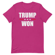 Cargar imagen en el visor de la galería, TRUMP WON Short-Sleeve Unisex T-Shirt