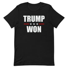 Cargar imagen en el visor de la galería, TRUMP WON Short-Sleeve Unisex T-Shirt