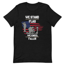 Cargar imagen en el visor de la galería, We Stand For The Flag Short-Sleeve Unisex T-Shirt