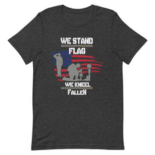 Cargar imagen en el visor de la galería, We Stand For The Flag Short-Sleeve Unisex T-Shirt