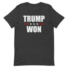 Cargar imagen en el visor de la galería, TRUMP WON Short-Sleeve Unisex T-Shirt