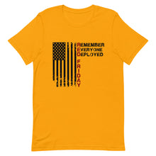 Cargar imagen en el visor de la galería, Remember Everyone Deployed Short-Sleeve Unisex T-Shirt