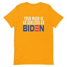 Charger l'image dans la galerie, MASK useless as BIDEN Short-Sleeve Unisex T-Shirt
