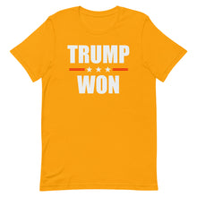 Cargar imagen en el visor de la galería, TRUMP WON Short-Sleeve Unisex T-Shirt