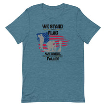 Cargar imagen en el visor de la galería, We Stand For The Flag Short-Sleeve Unisex T-Shirt