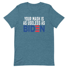 Charger l'image dans la galerie, MASK useless as BIDEN Short-Sleeve Unisex T-Shirt