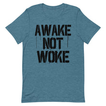 Cargar imagen en el visor de la galería, AWAKE NOT WOKE Short-Sleeve Unisex T-Shirt