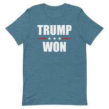 Cargar imagen en el visor de la galería, TRUMP WON Short-Sleeve Unisex T-Shirt