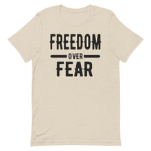 Cargar imagen en el visor de la galería, Freedom over Fear Short-Sleeve Unisex T-Shirt