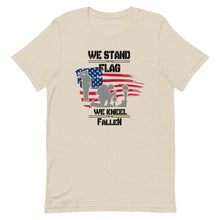 Cargar imagen en el visor de la galería, We Stand For The Flag Short-Sleeve Unisex T-Shirt