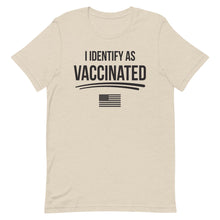 Charger l'image dans la galerie, I identify as Vaccinated Short-Sleeve Unisex T-Shirt