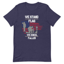 Cargar imagen en el visor de la galería, We Stand For The Flag Short-Sleeve Unisex T-Shirt