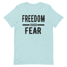 Cargar imagen en el visor de la galería, Freedom over Fear Short-Sleeve Unisex T-Shirt