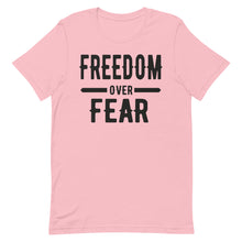 Cargar imagen en el visor de la galería, Freedom over Fear Short-Sleeve Unisex T-Shirt