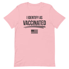 Charger l'image dans la galerie, I identify as Vaccinated Short-Sleeve Unisex T-Shirt