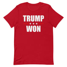 Cargar imagen en el visor de la galería, TRUMP WON Short-Sleeve Unisex T-Shirt