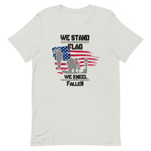 Cargar imagen en el visor de la galería, We Stand For The Flag Short-Sleeve Unisex T-Shirt