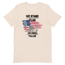 Cargar imagen en el visor de la galería, We Stand For The Flag Short-Sleeve Unisex T-Shirt