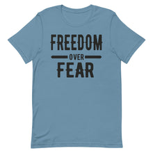 Cargar imagen en el visor de la galería, Freedom over Fear Short-Sleeve Unisex T-Shirt