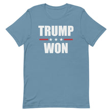 Cargar imagen en el visor de la galería, TRUMP WON Short-Sleeve Unisex T-Shirt