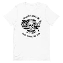 Cargar imagen en el visor de la galería, 2nd amendment Short-Sleeve Unisex T-Shirt