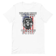 Charger l'image dans la galerie, NOT A SHEEP Short-Sleeve Unisex T-Shirt