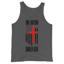 Cargar imagen en el visor de la galería, One Nation Under God Unisex Tank Top