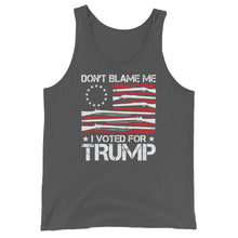 Cargar imagen en el visor de la galería, Voted for Trump Unisex Tank Top