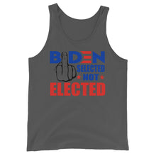 Cargar imagen en el visor de la galería, Biden selected not Elected Unisex Tank Top