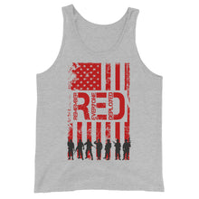 Cargar imagen en el visor de la galería, Remember Everyone Deployed Unisex Tank Top