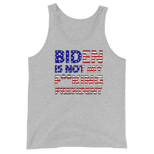 Cargar imagen en el visor de la galería, Biden is not my F**king President Flag Unisex Tank Top