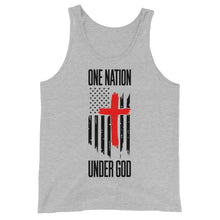 Cargar imagen en el visor de la galería, One Nation Under God Unisex Tank Top