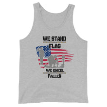 Cargar imagen en el visor de la galería, We Stand For The Flag Unisex Tank Top