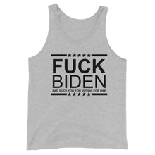 Cargar imagen en el visor de la galería, F**K BIDEN Unisex Tank Top