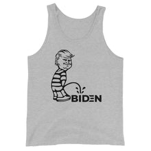 Charger l'image dans la galerie, Trump piss on Biden Unisex Tank Top