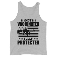 Cargar imagen en el visor de la galería, Not Vaccinated fully protected Unisex Tank Top