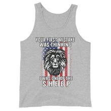 Cargar imagen en el visor de la galería, NOT A SHEEP Unisex Tank Top