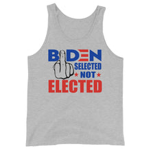 Load image into Gallery viewer, Biden selected not Elected Unisex Tank Top
