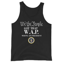 Cargar imagen en el visor de la galería, WAP Special Edition white lettering Unisex Tank Top
