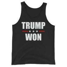 Cargar imagen en el visor de la galería, TRUMP WON Unisex Tank Top