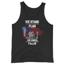 Cargar imagen en el visor de la galería, We Stand For The Flag Unisex Tank Top