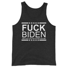 Cargar imagen en el visor de la galería, F**K BIDEN Unisex Tank Top