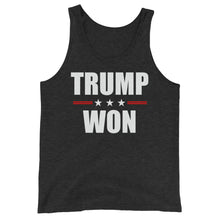 Cargar imagen en el visor de la galería, TRUMP WON Unisex Tank Top