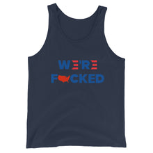 Cargar imagen en el visor de la galería, We’re F**ked Unisex Tank Top