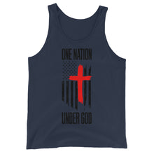 Cargar imagen en el visor de la galería, One Nation Under God Unisex Tank Top